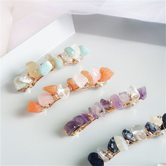 Spring clip hairpin
