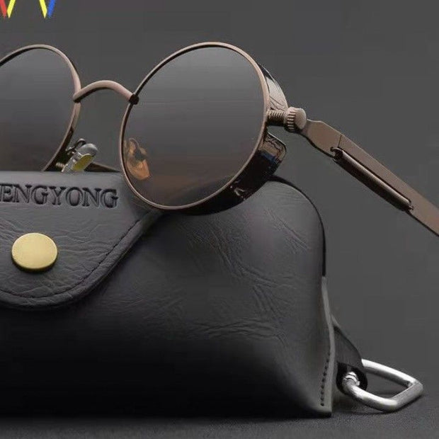 Classic Gothic Steampunk Sunglasses Polarized Men