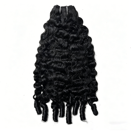 Hair Curtain Myanmar Curl Bundle
