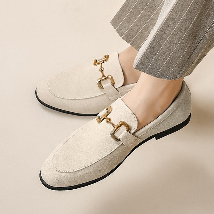 Men's Suede Loafers Shoes