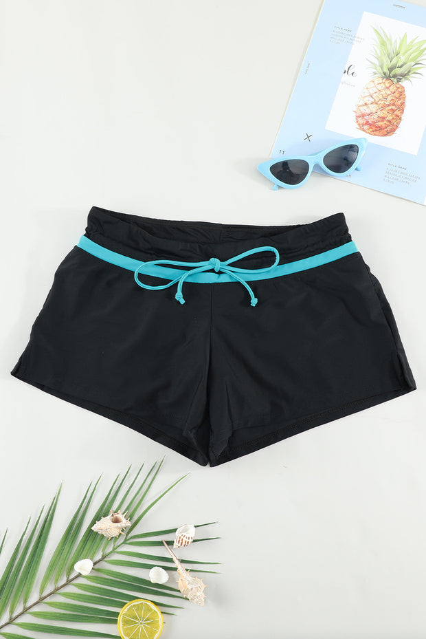 Full Size Drawstring Swim Shorts