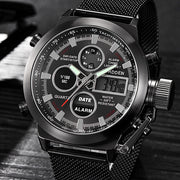 Men's Stainless Steel Sports Watch