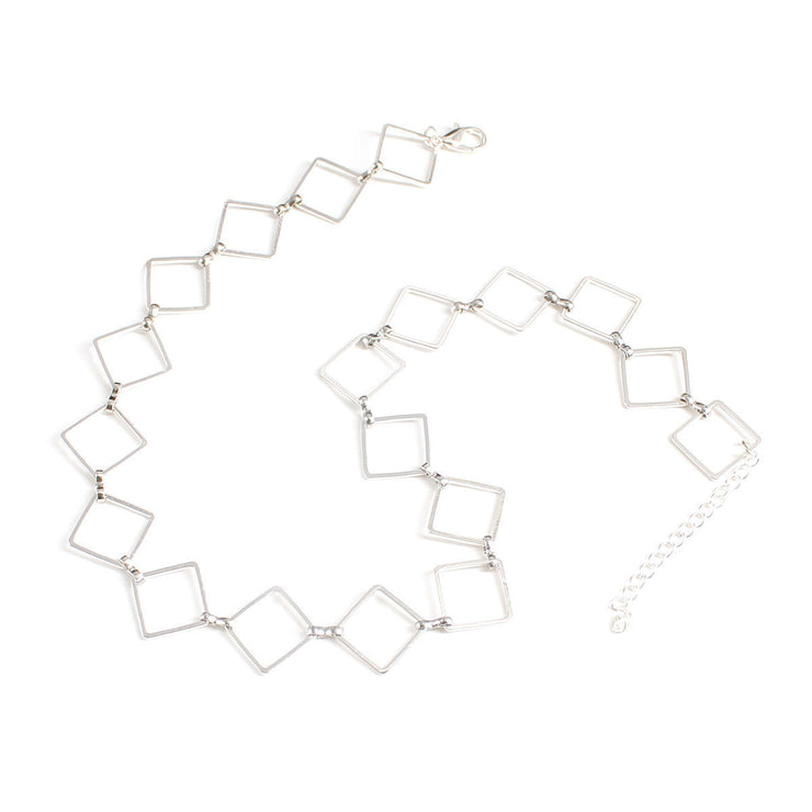 Hollow Clavicle Chain Necklace