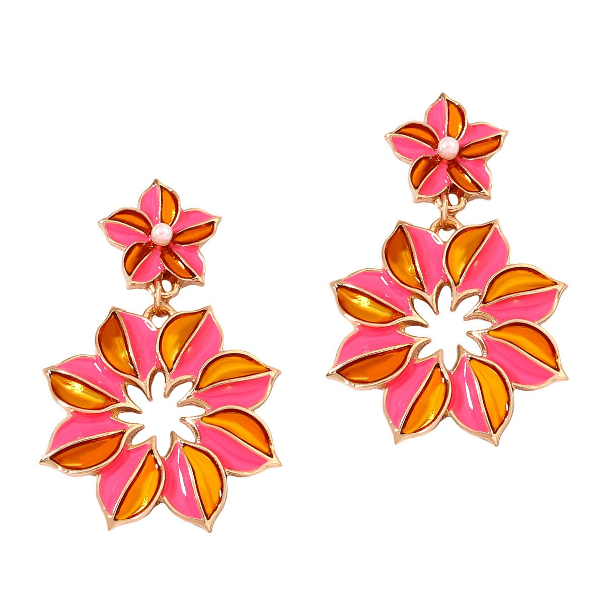 GMT flower Earrings