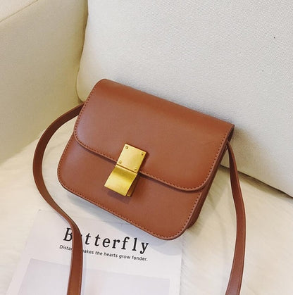 European Retro PU Leather Square