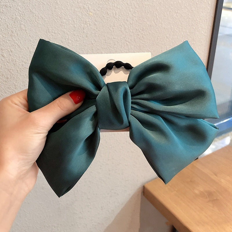 Satin Bow Hairpin
