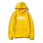 Men Fleece Loose Hoodie