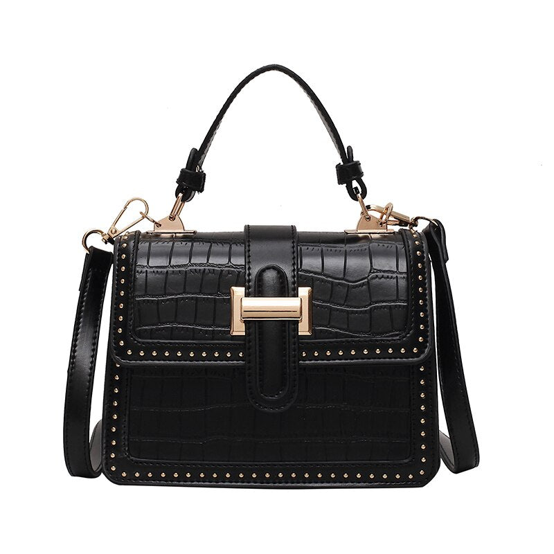 Stone Top Handle Bags