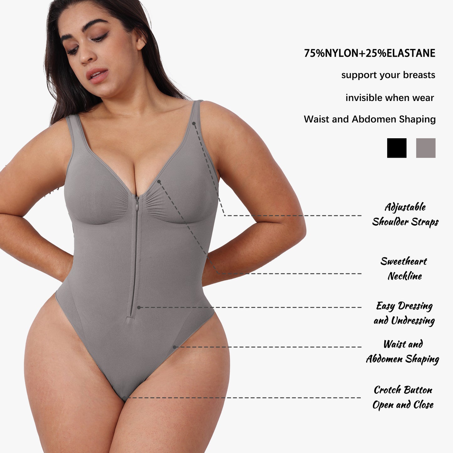 Seamlessly Support Bodysuit