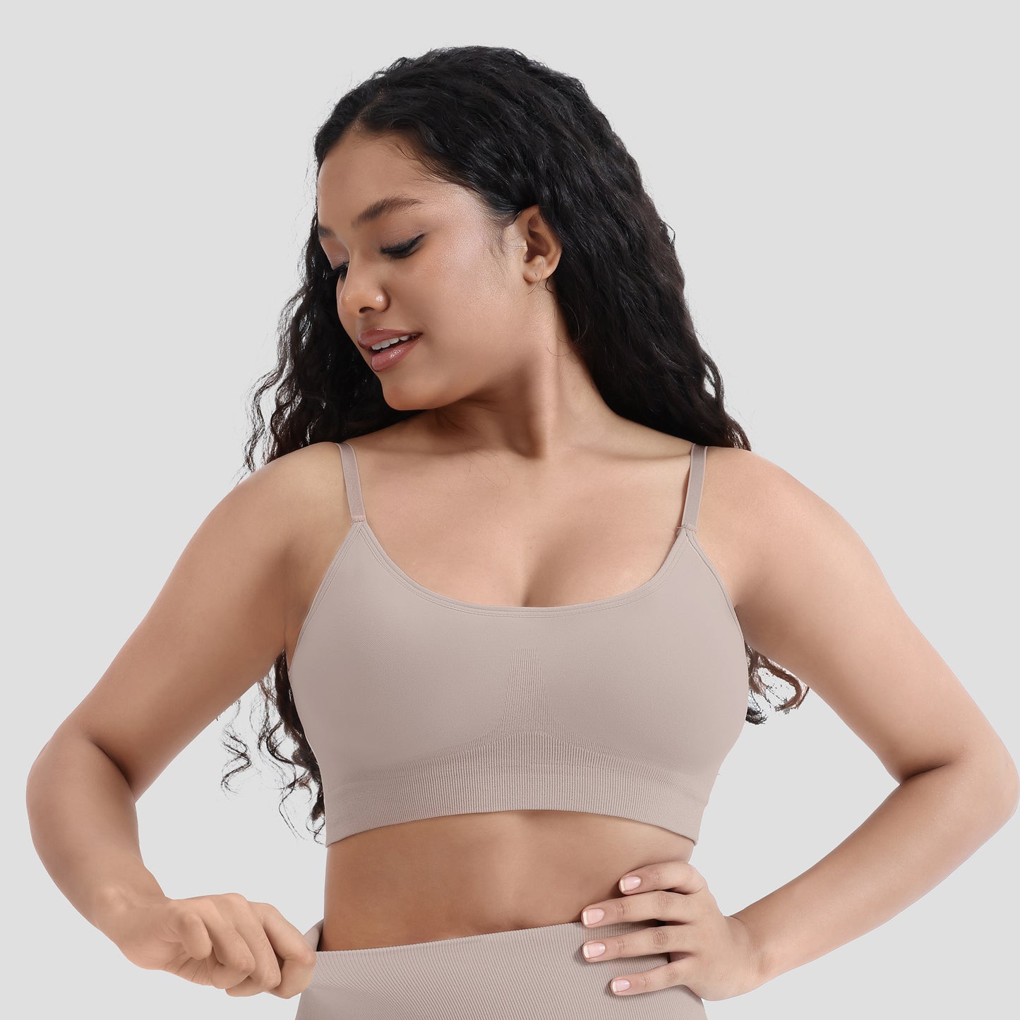 One-Piece Tank Bra Without Gathered