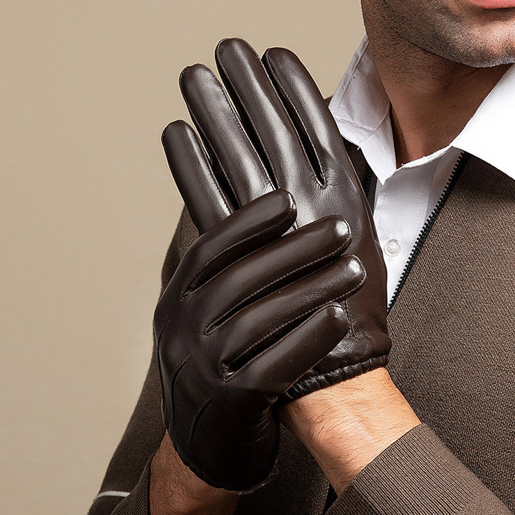 Men Sheep Skin Gloves