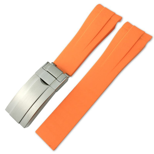 Men Silicone Rubber Strap For Watch