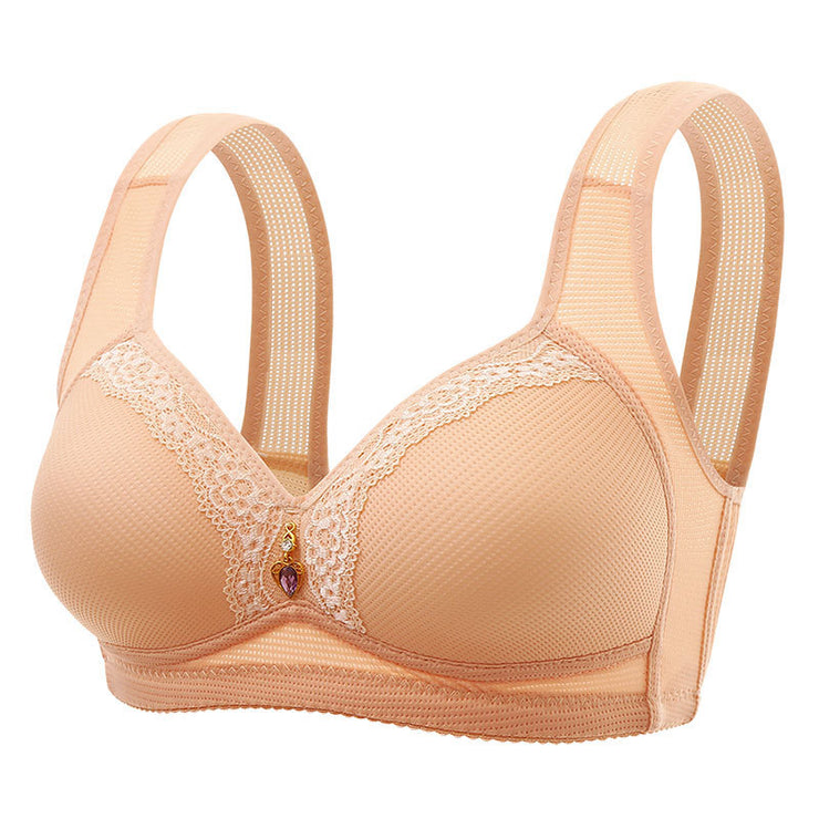 Women's Breathable Fabric Adjustable Bra