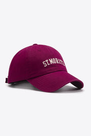 Embroidered Graphic Baseball Cap