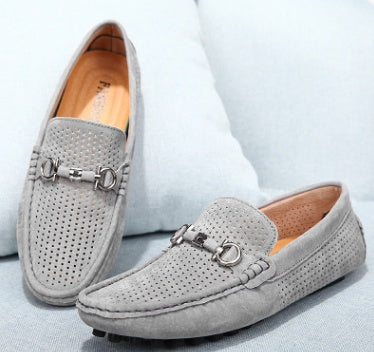 Genuine Leather Men casual Loafer