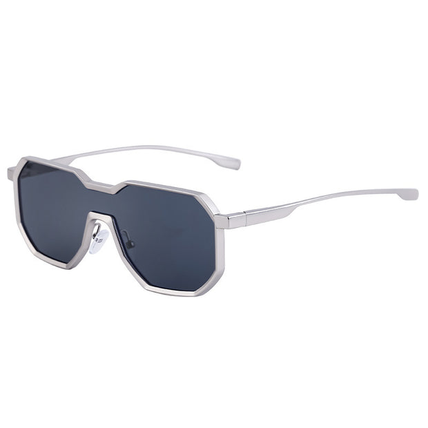 Men One Irregular Sunglasses