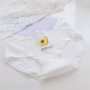 Woman Avocado Cotton Underwear