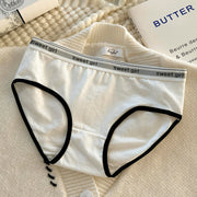 Mid-Waist Breathable Cotton Underwear