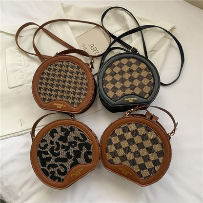 Plaid Hand Carry Top Handle Bags