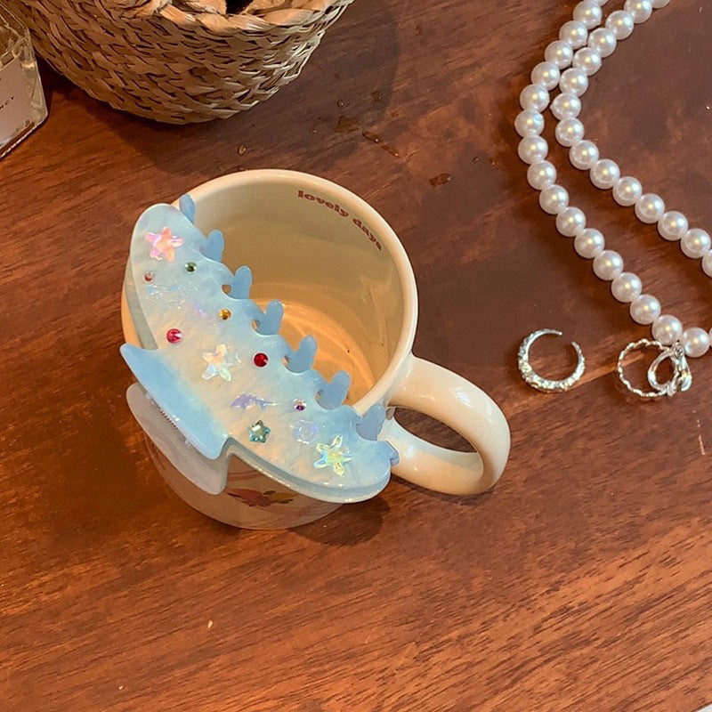Women Spoon Plate Hair Clip
