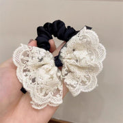 Women's Mesh Spring Bow Clip