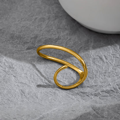 Minimalist Hugging Ring