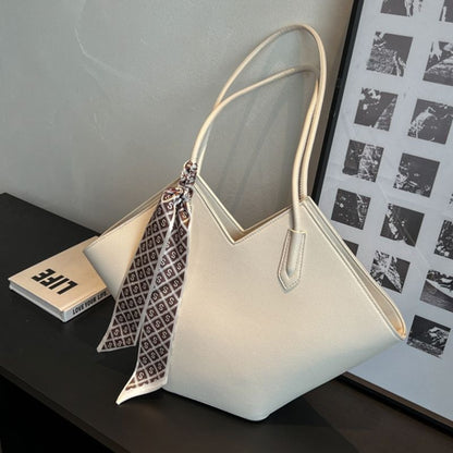 Large capacity niche fashion shoulder bag tote bag