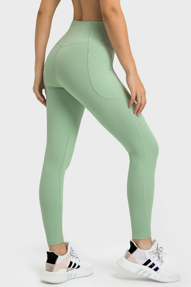 Millennia V-Waist Yoga Leggings with Pockets