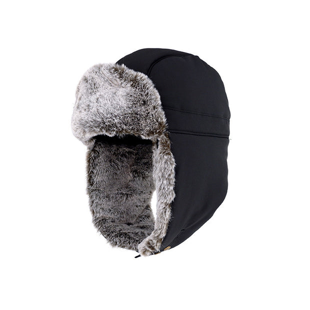 Winter Warm Velvet Mask Face Protection Hat