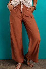 Wide Leg Pants with Pockets