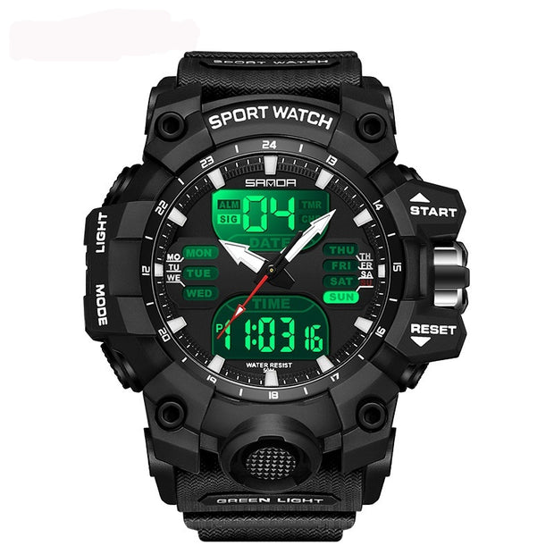 Multifunctional Waterproof Shockproof Transparent Watch