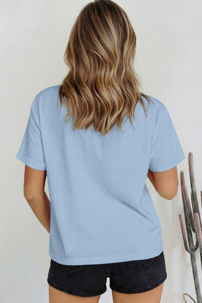 Black Solid Color High Neck Oversize Tee