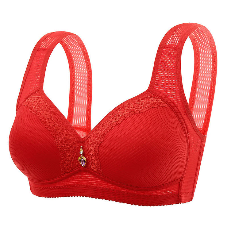 Women's Breathable Fabric Adjustable Bra