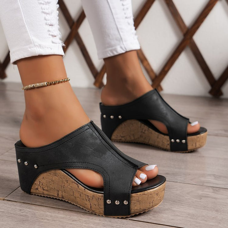 Women's Peep Toe Wedge