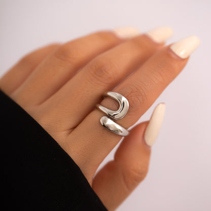 Minimalist Hugging Ring