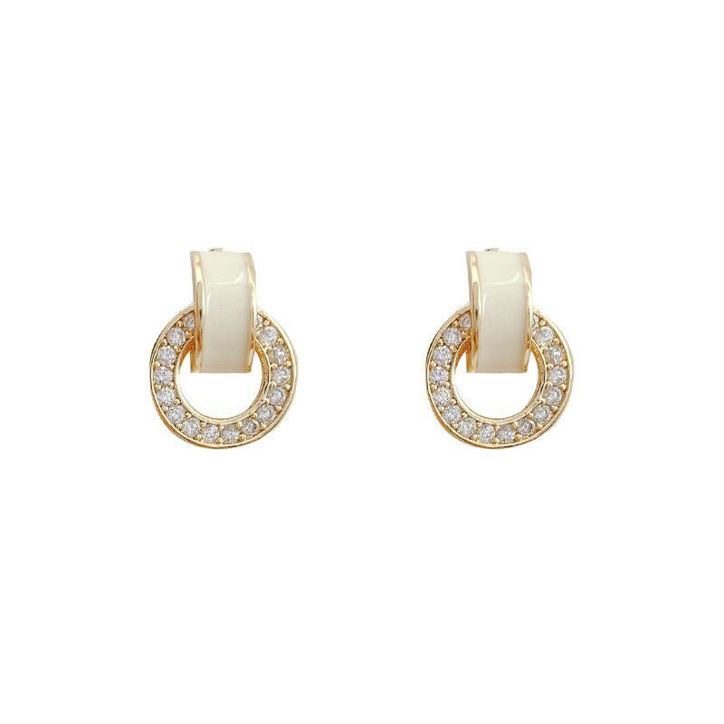 S925 Silver Needle Geometric Earrings
