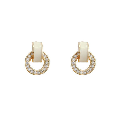 S925 Silver Needle Geometric Earrings