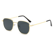 Men Vintage Literary Box Sunglasses