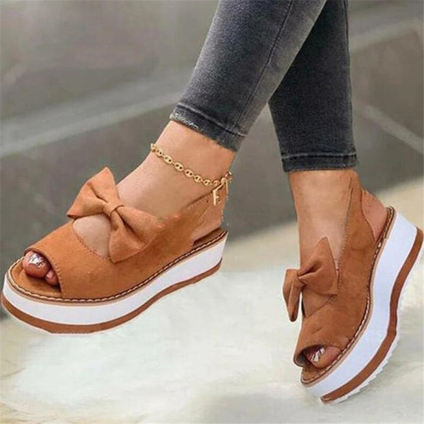 Women's Single Bow Wedge