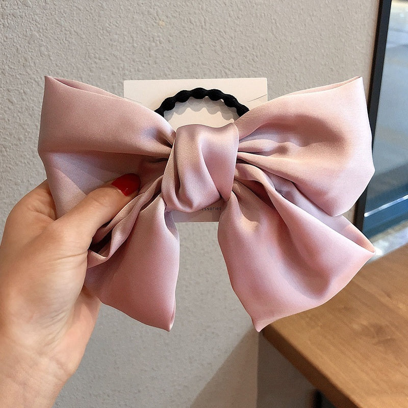 Satin Bow Hairpin