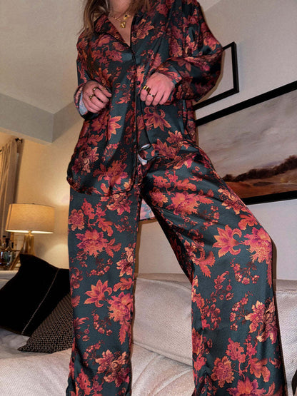 Silk Jacquard Sleepwear set