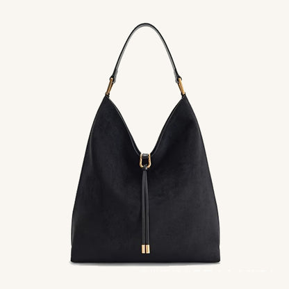 Tote bag with large capacity and lazy feeling shoulder bag