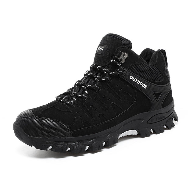 Men's High-top Hiking Non-slip Shoes