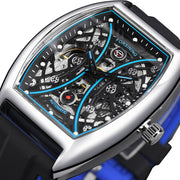 Men's Skeleton Face Movement Luminous Automatic Mechanical Watch