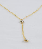 Exquisite metal Diamond pendant necklace