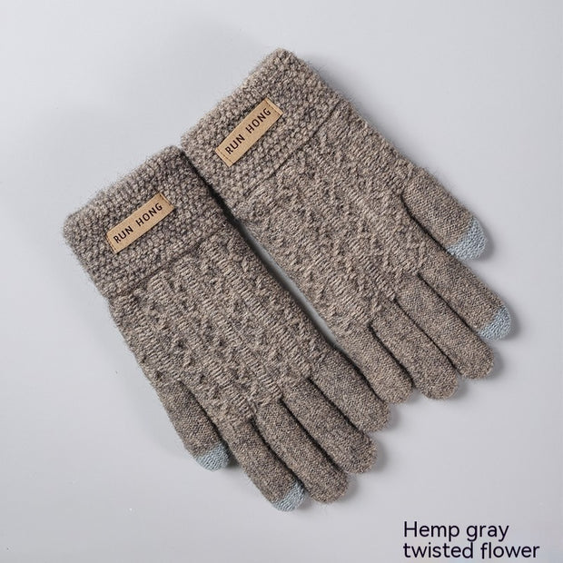 Cold Protection Thickening Touch Cycling Gloves