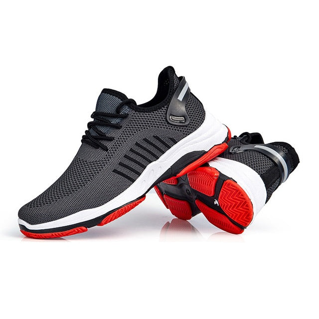 Autumn breathable flying woven sneakers