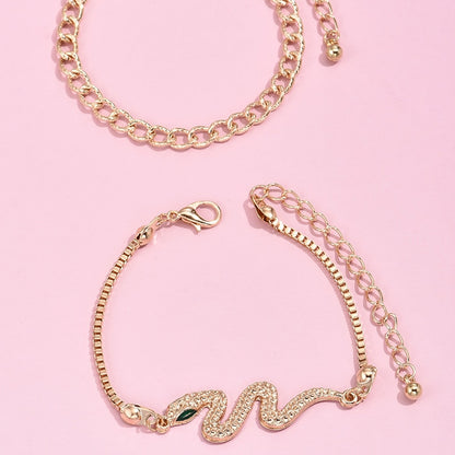 Crystal Snak Bracelet
