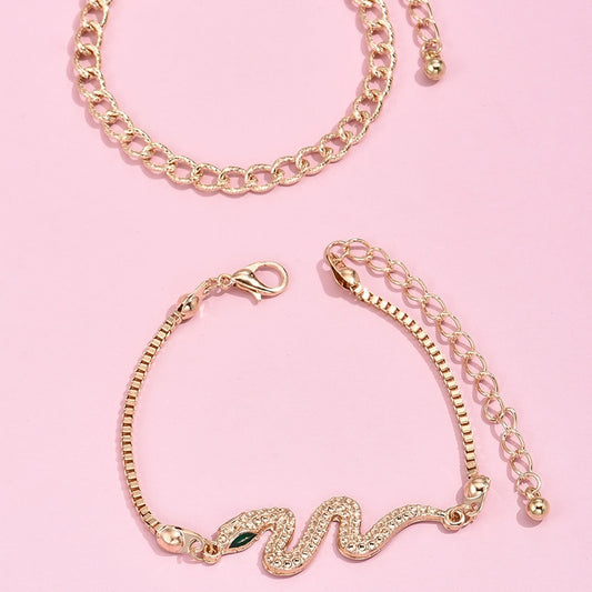 Crystal Snak Bracelet
