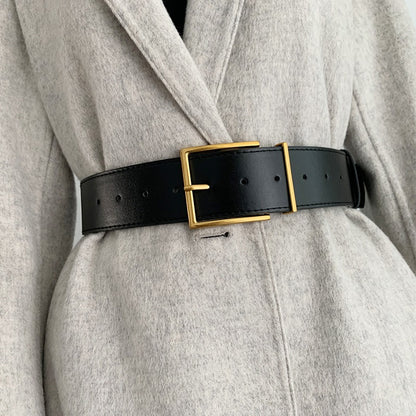 wide waist seal needle buckle  belt